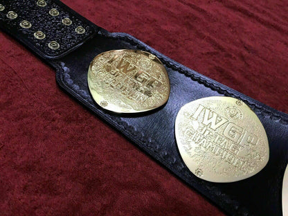 IWGP JR TAG TEAM 24K Gold Championship Belt
