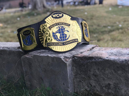 WCW World Tag Team 24K Gold Championship Belt