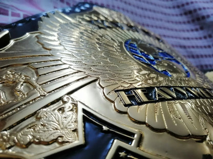 WWF WINGED EAGLE 24K GOLD Championship Title Belt